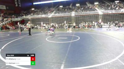 90 lbs Quarterfinal - Payson Attebury, Team Grand Valley Elite vs Carter Holman, Glenrock WC