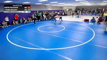 157 lbs Cons. Round 3 - Ryder Wolcott, Friendship Christian vs Austin Villalovos, Brentwood Aca.