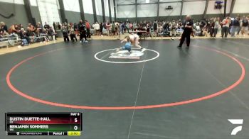 120 lbs Cons. Round 2 - Dustin Duette-Hall, CO vs Benjamin Sommers, WA