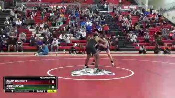 190 lbs Quarterfinal - Aiden Fryer, Nordonia vs Adam Barnett, Ellet