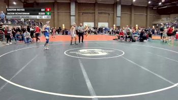 126 lbs Champ. Round 1 - Easton Reyes, Hinton vs Jacob Schatzman, Hillsboro