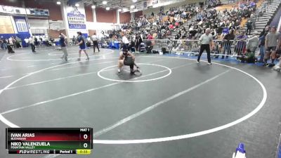 150 lbs 3rd Place Match - Niko Valenzuela, Fountain Valley vs Ivan Arias, Buchanan