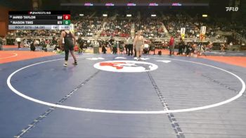 3A-285 lbs Cons. Round 3 - Jared Taylor, Rawlins vs Mason Tims, Mountain View