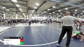 102 lbs Semifinal - Richard Tanori, Mustang WC vs Corey Heck, Mat Monsters