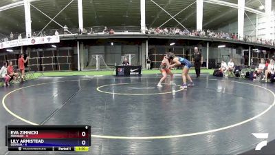 118 lbs Placement Matches (8 Team) - Eva Zimnicki, Michigan vs LILY Armistead, Georgia