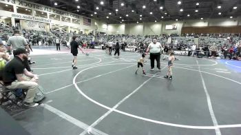 46 lbs Consi Of 4 - Evie Roberts, Battle Mountain WC vs Rylan Foushee, Top Fuelers WC