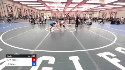 125 lbs Final - Eliana White-Vega, Pa vs Kandice Spry, Oh