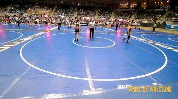 100 lbs Round Of 32 - Kameron Bedel, Oak Hills Youth vs Conner Chancellor, Salina Wrestling Club