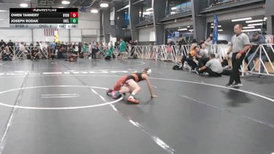 60 lbs Round 2 - 10:45am Saturday - Joseph Rodak, Oklahoma Elite vs Owen Tannery, Backyard Brawlers