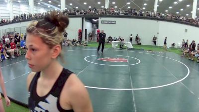 110 lbs Averie Brehm, South Dakota Silver vs Kynlie Keffer, Indiana