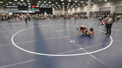 150 lbs Champ. Rd Of 16 - Baron Rosas, Maize Wrestling Club vs Jaxon Arfaras, Lake Gibson High School Wrestling