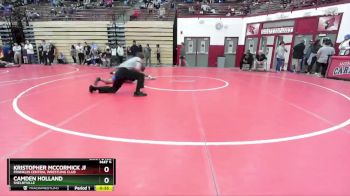 165 lbs Cons. Round 2 - Kristopher McCormick Jr, Franklin Central Wrestling Club vs Camden Holland, SHELBYVILLE