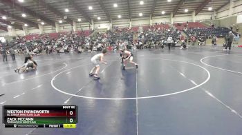 126 lbs Champ. Round 1 - Weston Farnsworth, GC Junior Wrestling Club vs Zack McCann, Timpanogos Wrestling