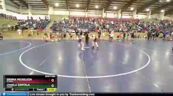 116 lbs 3rd Place Match - Sienna Mickelson, Alaska vs Chaela Gantala, Hawaii