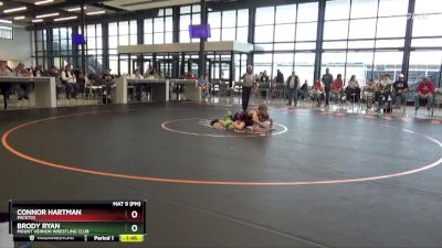 J-3 lbs Semifinal - Connor Hartman, PACK732 vs Brody Ryan, Mount Vernon Wrestling Club