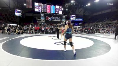 120 lbs Cons. Sub-semis - Morgan Maschmann, NE vs Kennedy Russell, CA