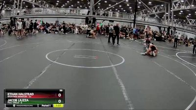 96 lbs Round 5 (8 Team) - Ethan Halstead, Backyard Brawler vs Jacob Liuzza, Full Circle