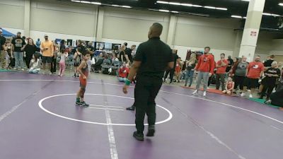 56 lbs Cons. Quarters - Scott Smith, North DeSoto Wrestling Academy vs Julian Alegria, Fitness Fight Factory Wrestling Club