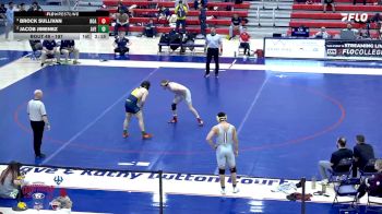 197 lbs Semifinal - Brock Sullivan, Roanoke College vs Jacob Jimenez, Averett