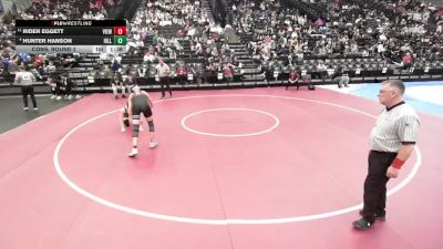 5A 144 lbs Cons. Round 2 - Rider Eggett, Viewmont vs Hunter Hanson, Hillcrest