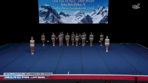 One Elite Allstars - Lady Reign [2026 L3 Senior - D2 - Small - B Finals] 2026 The D2 Summit