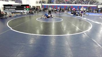 132 lbs Cons. Semi - Tanner George, Coeur D Alene vs Jase Hendren, Lewiston