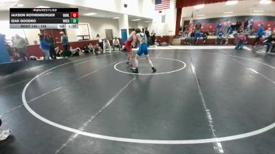 138 lbs Cons. Round 2 - Izak Goodro, Wheatland vs Jaxson Rothenberger, Rawlins