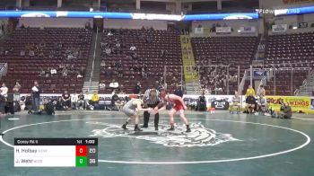 152 lbs Consolation - Hudson Holbay, Westmont Hilltop Hs vs Jacob Wehr, Notre Dame Hs - Green Pond