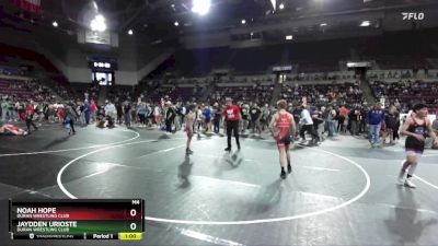 110 lbs Cons. Round 1 - Jaydden Urioste, Duran Wrestling Club vs Noah Hope, Duran Wrestling Club