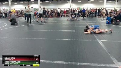 68 lbs Round 3 (8 Team) - Nick Maliarakis, Armory Athletics vs Noah Hein, Ohio Gold