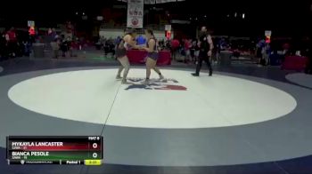 164 lbs Round 1 (6 Team) - Mykayla Lancaster, SJWA vs Bianca Pesole, SAWA