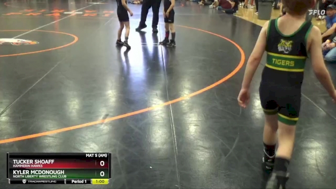 PW-8 Lbs Cons. Round 1 - Kyler McDonough, North Liberty Wrestling Club ...