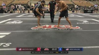 Mustafa Sadiq vs Nieko Malone 2026 ADCC Nashville Open