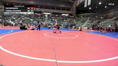 132 lbs Cons. Semi - Joshua Litchfield, Battlefield Wrestling Club vs Ian Merworth, Gravette Wrestling Club