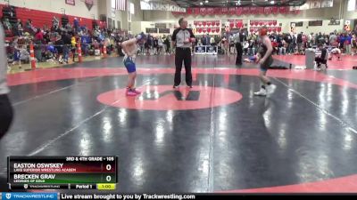 105 lbs Round 4 - Brecken Grav, Legends Of Gold vs Easton Oswskey, Lake Superior Wrestling Academ