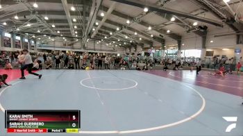 102 lbs 1st Place Match - Sarahi Guerrero, Amped Wrestling Club vs Karai Smith, Bandit Combat Sports