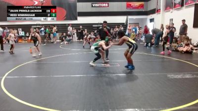 115 lbs Round 3 - Reed Winningham, Summerville Takedown vs Julius Pringle-Jackson, Gator Wrestling Club