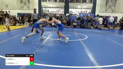 115 lbs Round Of 32 - Elijah Kittel, Trinity vs Shane Martin, Canon-McMillan