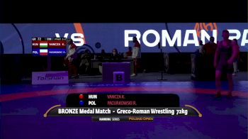 72kg Bronze - Krisztian Vancza, HUN vs Roman Pacurkowski, POL
