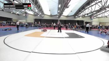 57 lbs Rr Rnd 2 - Mason Smock, Warhawks Wrestling Inc. ES-CL vs Brody Rogers, Orchard South ES