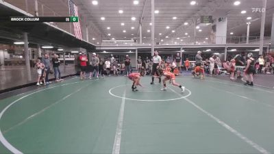 68 lbs Quarterfinals (8 Team) - Brock Collum, Ohio Gold vs Jude Grasso, Wayne Danger