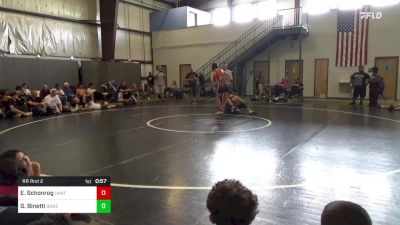 166 lbs Rr Rnd 2 - Ezrah Schonrog, Unattached vs Giovanni Binetti, Gonzo Trained