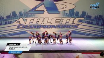 Palm Beach Lightning - ROSÉ [2024 L2 Mini Day 2] 2024 Athletic Championships Orlando Nationals