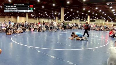 120 lbs Champ. Round 3 - Terry Milam, Black Creek vs Mason Parria, Holy Cross