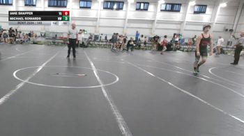140 lbs Round 5 - Michael Sowards, Wv Wild vs Jake Shaffer, Young Guns