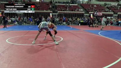137 lbs Quarterfinal - Thatcher Turnquist, Darkhorse Wrestling Club vs Skylar Sias, Ronan Wrestling