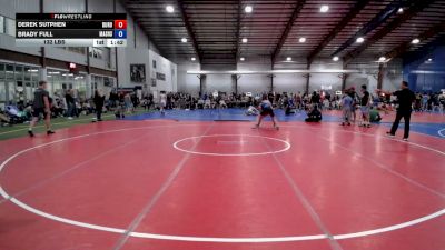 132 lbs Rr Rnd 2 - Derek Sutphen, Duro Wrestling Club - HS vs Brady Full, Mat Assassins Red - HS