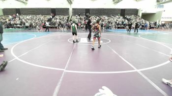 78-M lbs Round Of 16 - Caleb Hodo, Warhawks Wrestling Inc. vs Santino Busa, Pennridge K-8