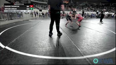 105 lbs Quarterfinal - Parker Thornton, Raw Wrestling Club vs Grycen Anglin, Chandler Takedown Club
