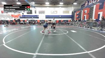 235 lbs Champ. Round 1 - Jayden Nevada, Vista Murrieta vs Vera Grivennikova, La Canada